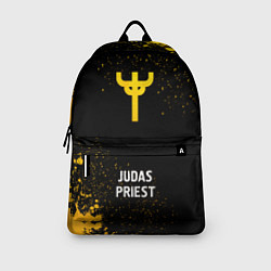 Рюкзак Judas Priest - gold gradient по-центру, цвет: 3D-принт — фото 2