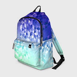 Рюкзак Градиентная геометрия, цвет: 3D-принт