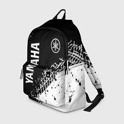 Рюкзак Yamaha - следы от шин, цвет: 3D-принт