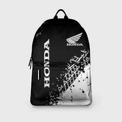 Рюкзак Honda - следы от шин, цвет: 3D-принт — фото 2