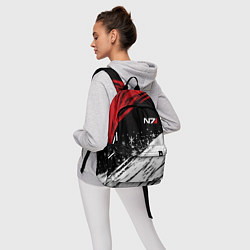 Рюкзак Mass Effect - Merry Christmas, цвет: 3D-принт — фото 2