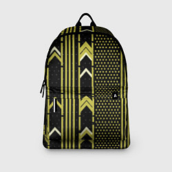 Рюкзак Закулисье классика на чёрном фоне, цвет: 3D-принт — фото 2