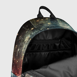 Рюкзак Космическая туманность, цвет: 3D-принт — фото 2