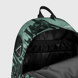 Рюкзак Игра в кальмара маска ведущего и стражников, цвет: 3D-принт — фото 2