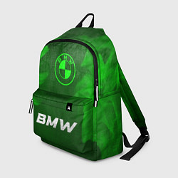 Рюкзак BMW - green gradient по-центру, цвет: 3D-принт