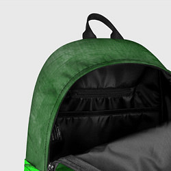 Рюкзак AC Milan - green gradient посередине, цвет: 3D-принт — фото 2