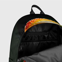 Рюкзак Все дуреют с этого фастфуда, цвет: 3D-принт — фото 2