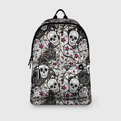 Рюкзак Черепа и красные звезды, цвет: 3D-принт — фото 2