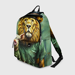 Рюкзак Лев со свиньей, цвет: 3D-принт
