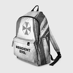 Рюкзак Resident Evil - white gradient по-центру, цвет: 3D-принт