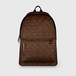 Рюкзак Коричневый текстурный, цвет: 3D-принт — фото 2