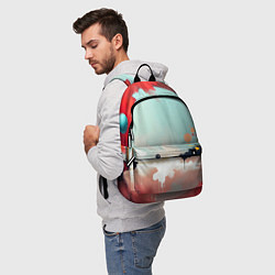 Рюкзак Сюрреалистичная абстракция, цвет: 3D-принт — фото 2