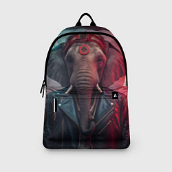 Рюкзак Cyberpunk elephant, цвет: 3D-принт — фото 2