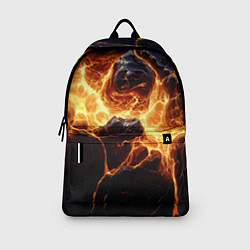 Рюкзак Золотая лава текстура, цвет: 3D-принт — фото 2