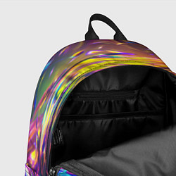 Рюкзак Неоновые полосы текстура, цвет: 3D-принт — фото 2