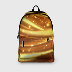 Рюкзак Золотая ткань с блестками, цвет: 3D-принт — фото 2