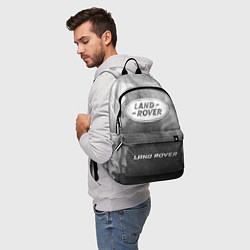 Рюкзак Land Rover - grey gradient по-центру, цвет: 3D-принт — фото 2