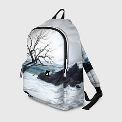 Рюкзак Дерево в море, цвет: 3D-принт
