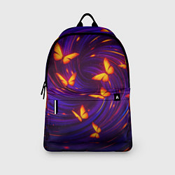 Рюкзак Бабочки и фон-спираль - эффект перпективы, цвет: 3D-принт — фото 2