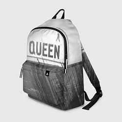 Рюкзак Queen - white gradient посередине, цвет: 3D-принт