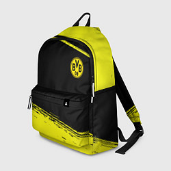 Рюкзак Borussia жёлтые полосы, цвет: 3D-принт