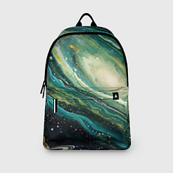 Рюкзак Зеленая вселенная, цвет: 3D-принт — фото 2