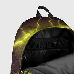 Рюкзак Color yellow black, цвет: 3D-принт — фото 2