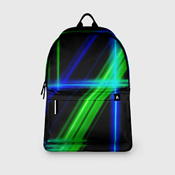 Рюкзак Color blue black green, цвет: 3D-принт — фото 2