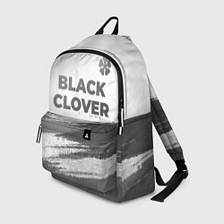 Рюкзак Black Clover - white gradient посередине, цвет: 3D-принт