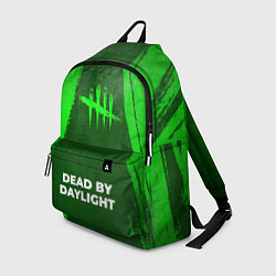 Рюкзак Dead by Daylight - green gradient по-центру, цвет: 3D-принт