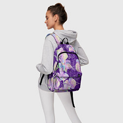 Рюкзак Японские акварельные орхидеи, цвет: 3D-принт — фото 2