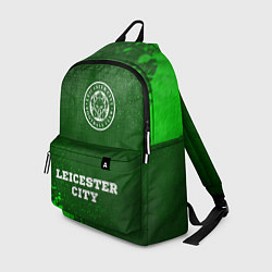 Рюкзак Leicester City - green gradient по-центру, цвет: 3D-принт