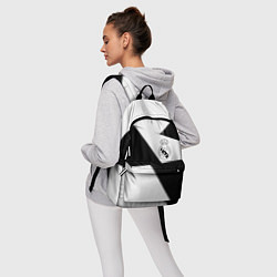 Рюкзак Real Madrid geometry black, цвет: 3D-принт — фото 2