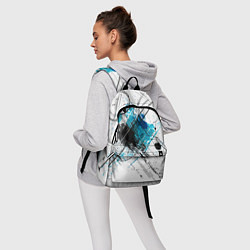 Рюкзак Абстракция цвета, цвет: 3D-принт — фото 2