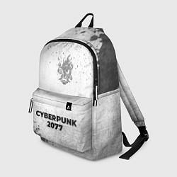 Рюкзак Cyberpunk 2077 - white gradient по-центру, цвет: 3D-принт