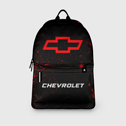 Рюкзак Chevrolet - red gradient по-центру, цвет: 3D-принт — фото 2