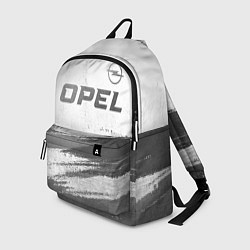 Рюкзак Opel - white gradient посередине, цвет: 3D-принт