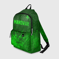 Рюкзак Manowar - green gradient посередине, цвет: 3D-принт