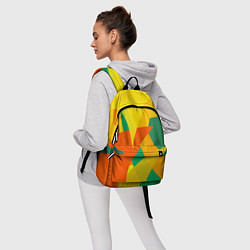 Рюкзак Настроение в цветных тонах, цвет: 3D-принт — фото 2