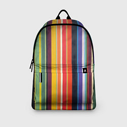 Рюкзак Разноцветная полоска, цвет: 3D-принт — фото 2