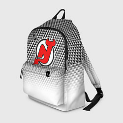 Рюкзак Нью Джерси Девилз - геометрический градиент, цвет: 3D-принт