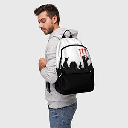 Рюкзак Monster energy rock black, цвет: 3D-принт — фото 2