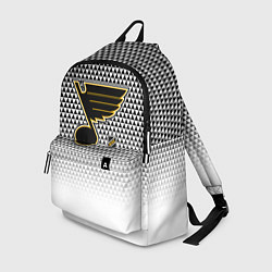 Рюкзак Сент Луис Блюз - белый градиент, цвет: 3D-принт