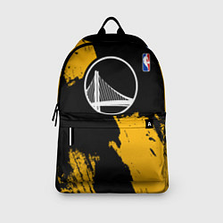 Рюкзак Голден Стэйт Уорриорз - брызги желтой краски, цвет: 3D-принт — фото 2