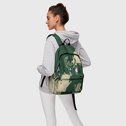 Рюкзак Милуоки Бакс - разлитая краска, цвет: 3D-принт — фото 2