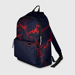 Рюкзак Lightning red glow, цвет: 3D-принт