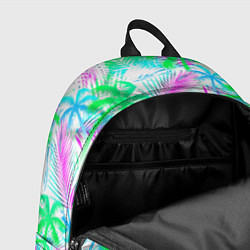Рюкзак Palm green light blue, цвет: 3D-принт — фото 2
