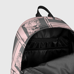 Рюкзак Леопард в рамке, цвет: 3D-принт — фото 2