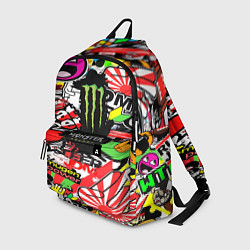 Рюкзак Monster energy steel brend, цвет: 3D-принт