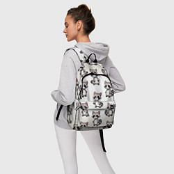 Рюкзак Много енотов, цвет: 3D-принт — фото 2